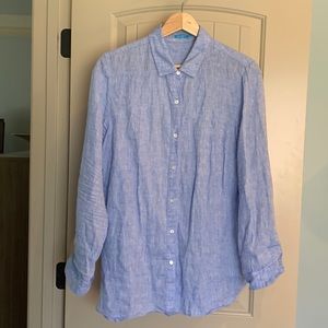 J. McLaughlin linen shirt